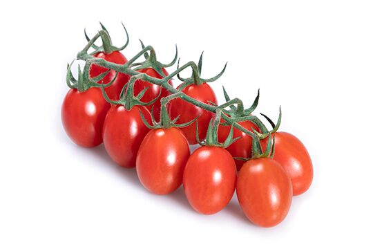 Tomate Cherry pera en rama